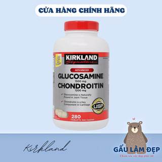 Viên uống Glucosamine 1500mg & chondroitin 1200mg 280 viên - Glucosamin Kirkland