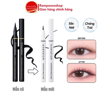 (Mẫu Mới) Kẻ Mắt Karadium Waterproof Brush Liner