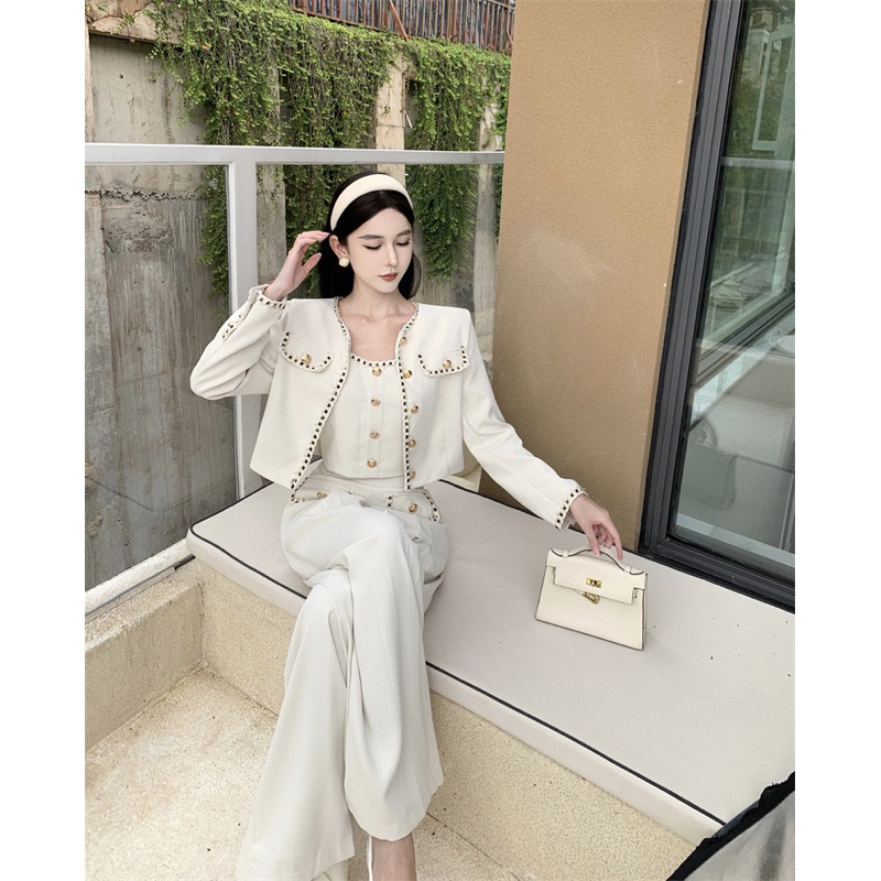 Set dạ tiểu thư sang chảnh hàng quảng châu cao cấp