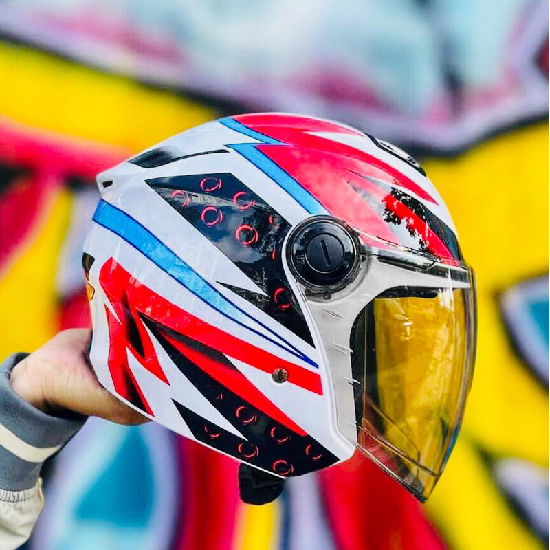 Mũ bảo hiểm 3/4 có kính Royal XH01 XH-01 Thitipong đủ màu cao cấp chính hãng giá rẻ moto phượt