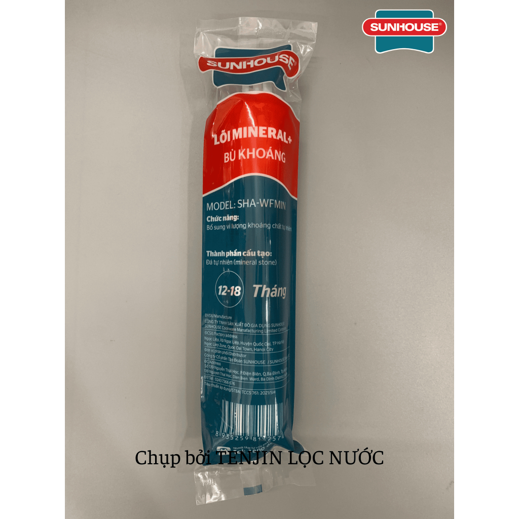 Lõi Chức Năng Mineral Sunhouse Cấu Tạo Từ Đá Thiên Nhiên Giúp Bù Khoáng