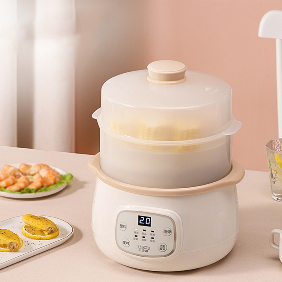 Nồi Nấu Chậm Lotor D1 Nấu Cách Thủy Giữ Dưỡng Chất Thực Phẩm Màn Hình Led Cảm Hàng Chính Hãng Bảo Hành 12 Tháng