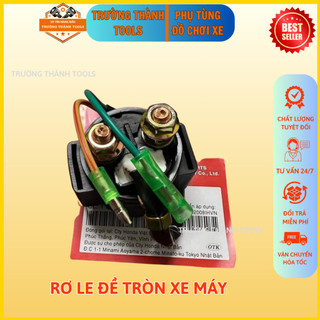 Rơ le đề tròn, rơ le đề gắn cho xe số dream/wave trường thành tools
