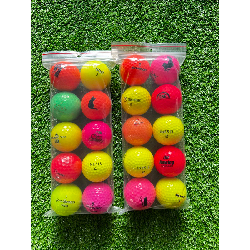 10 Quả bóng golf màu
