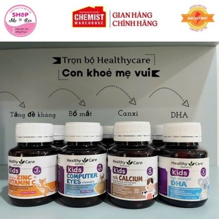 Combo DHA và Canxi hàng nội địa ÚC mẫu mới - Bổ sung vitamin Giúp bé tăng chiều cao, thông minh, phát triển trí tuệ
