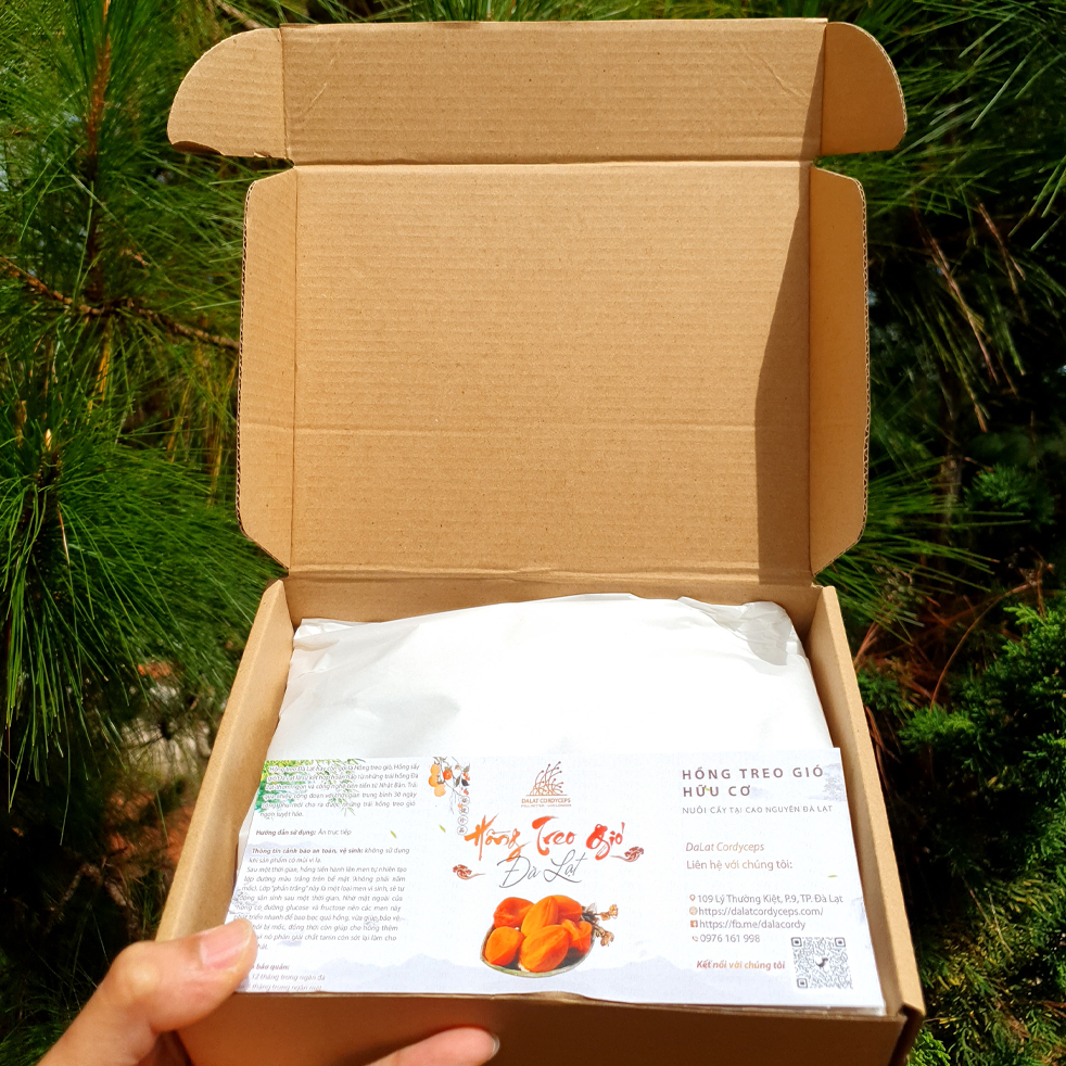 Hồng treo gió Đà Lạt - Dalat Cordyceps - Loại cao cấp