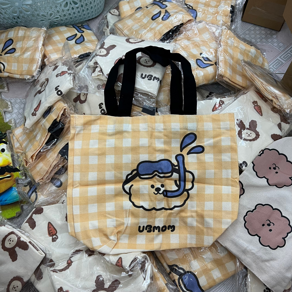 Túi vải Ubmom vải Canvas cho bé