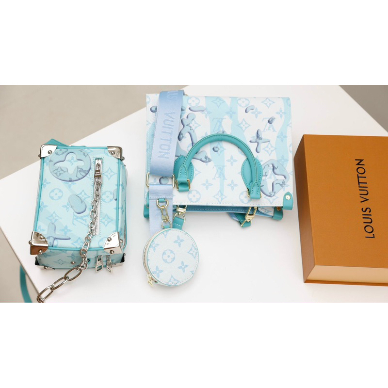 LV ON THE GO NEW 2023, Túi Lv onthe go hoạ tiết hot 2023 hàng chuẩn bản đẹp qccc