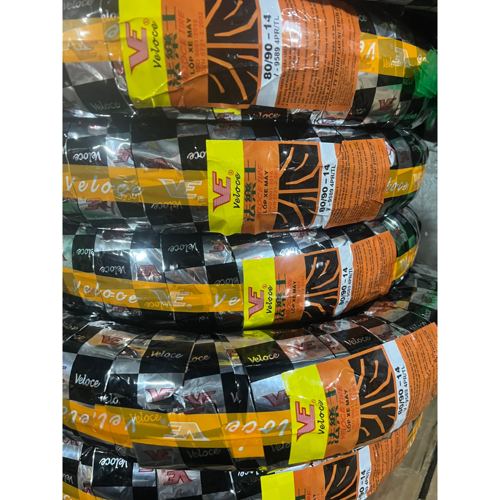 Vỏ  trước Aiblade ; Vision 80-90-14 không ruột VELOCE