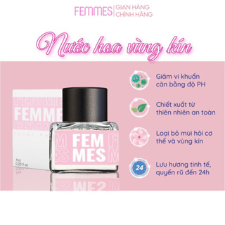 Nước Hoa Vùng Kín FEMMES CAO CẤP chính hãng, mùi thơm quyến rũ, sexy độ lưu hương tốt dung tích 7ml