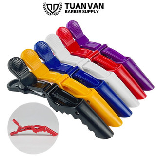 Kẹp cá sấu vỉ 6 kẹp chia tóc làm tóc
