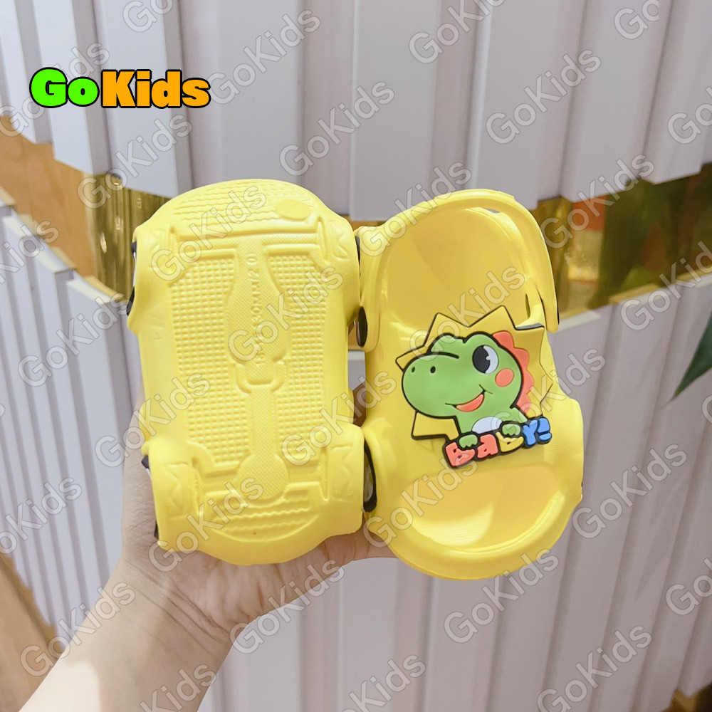 Dép 𝐁Á𝐍𝐇 𝐌Ì Quai Hậu Siêu 𝐍𝐡ẹ Siêu 𝐂𝐔𝐓𝐄 Hình Khủng LONG Dành Cho Bé Trai- Bé gái 4Màu FullSize 18-23