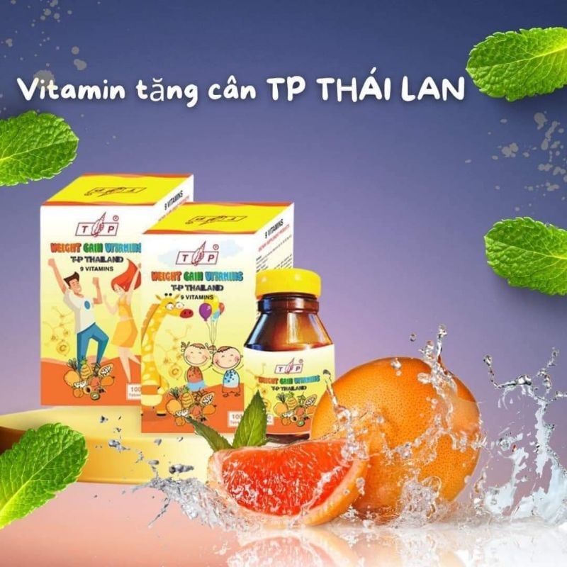 Vitamin Tăng Cân TP Thái Lan - ( Có check mã vạch sp chính hãng )