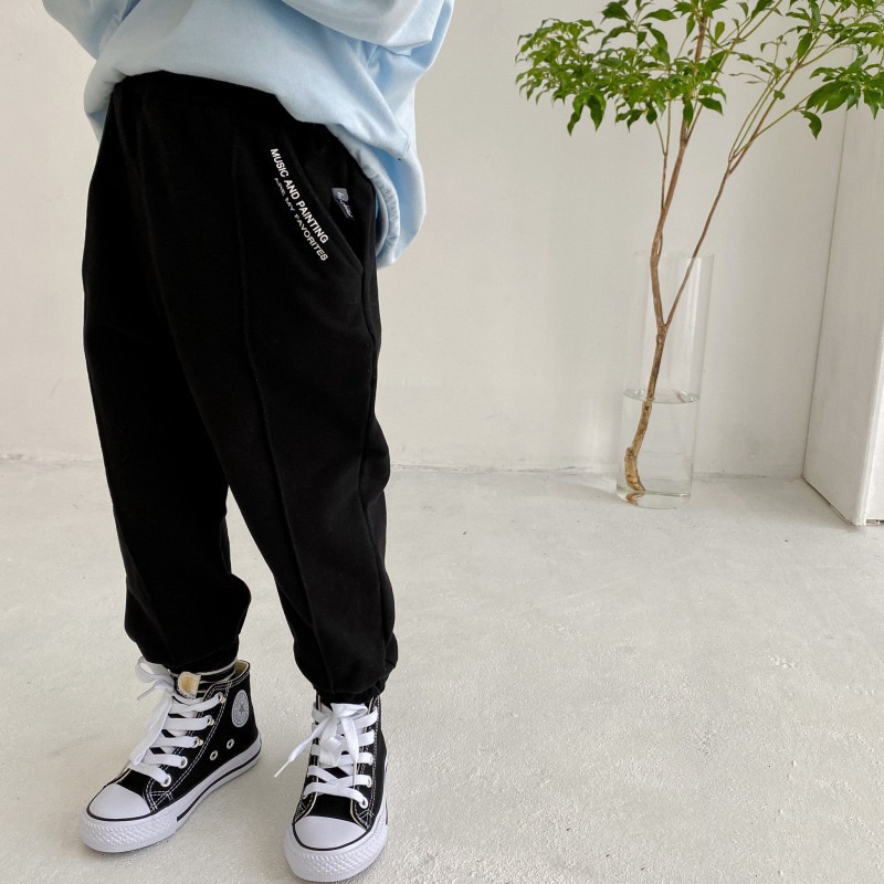 Quần nỉ da cá cho bé trai size 90-130