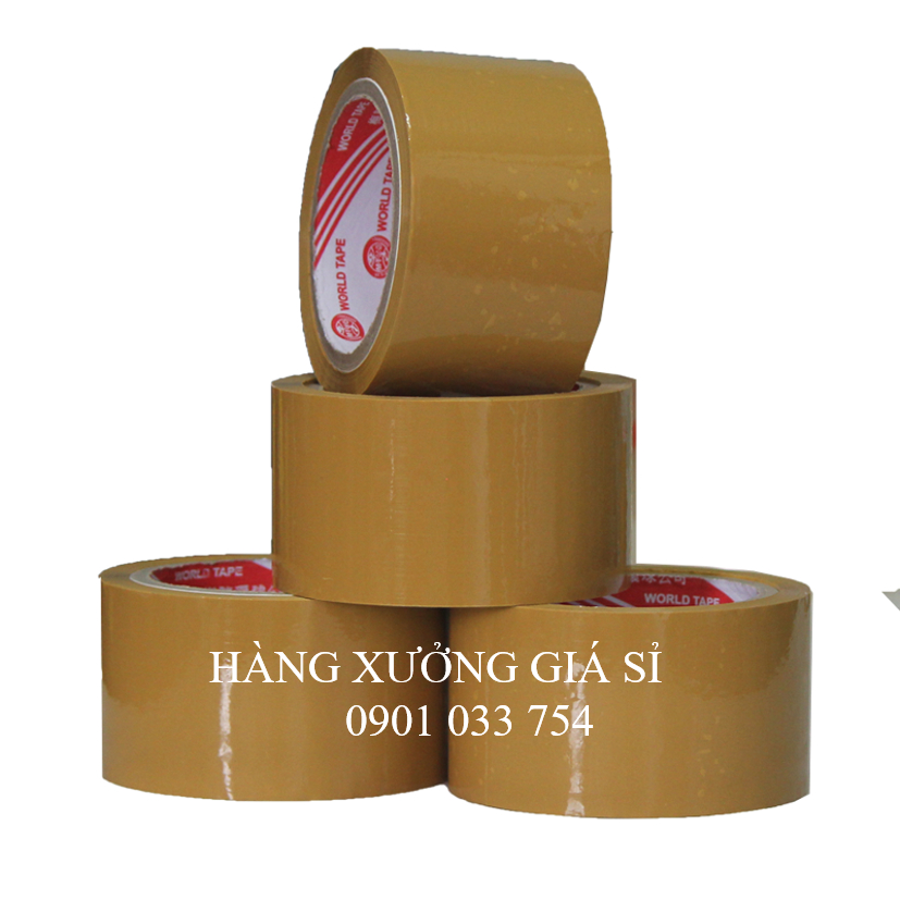 Băng keo, băng dính trong /đục 4,8cm 300Y , lõi giấy mỏng 5mm