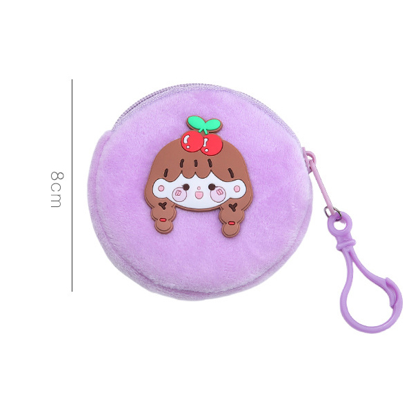 Ví tròn mini hoạt hình dễ thương, ví đựng tiền lẻ xinh xắn 🍀Clovershop68🍀