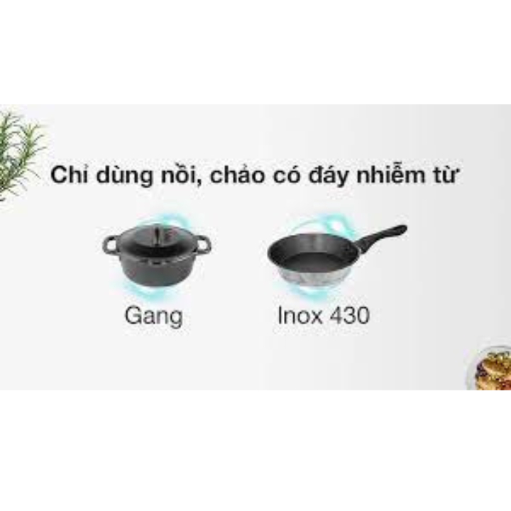 Bếp Điện Từ Đơn Kangaroo KG15IC1,Công suất 1800W, Mặt kính Crystal,4 Chức Năng Nấu Đa Dạng, Bếp từ đơn