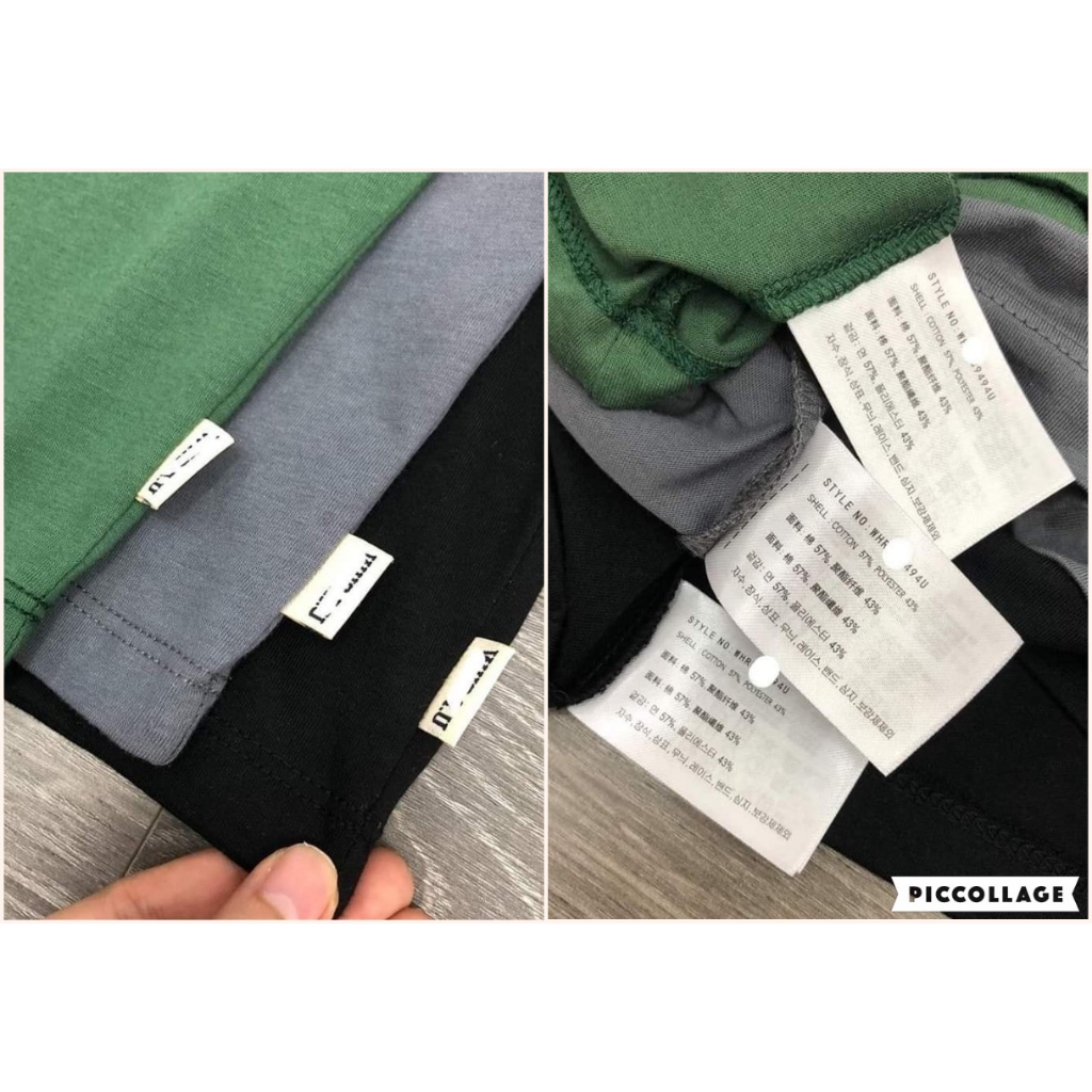 Áo Thun Wh@au Trơn Thêu Gấu KAMI