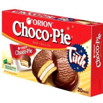 BÁNH Chocopie  tình12,20 gói/ 396g, vị xoài, vị mâm sôi việt quất 360g