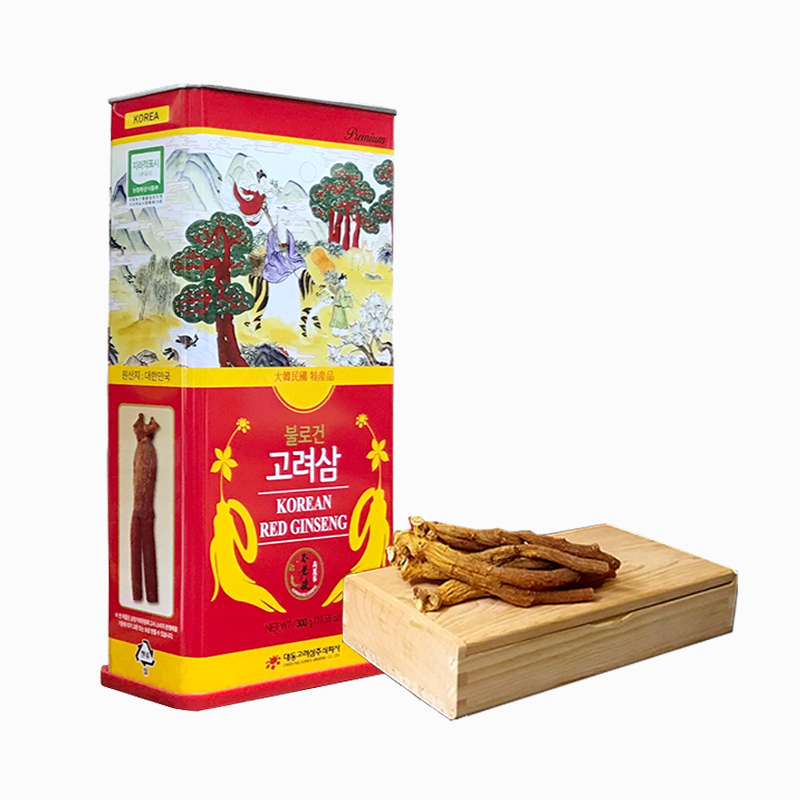 Hồng Sâm Củ Khô Daedong Korea Ginseng Dòng Premium 300g (11-20 Củ)