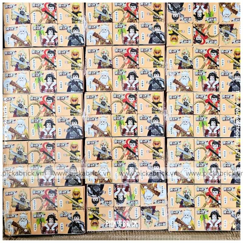Minifigures Tây Du Ký II 3030A - Đồ chơi lắp ráp xếp hình mô hình Minifigure Natra Tôn Ngộ Không
