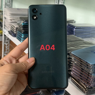 Bộ Vỏ Samsung Galaxy A04 zin (có kèm kính camera,nút bấm)