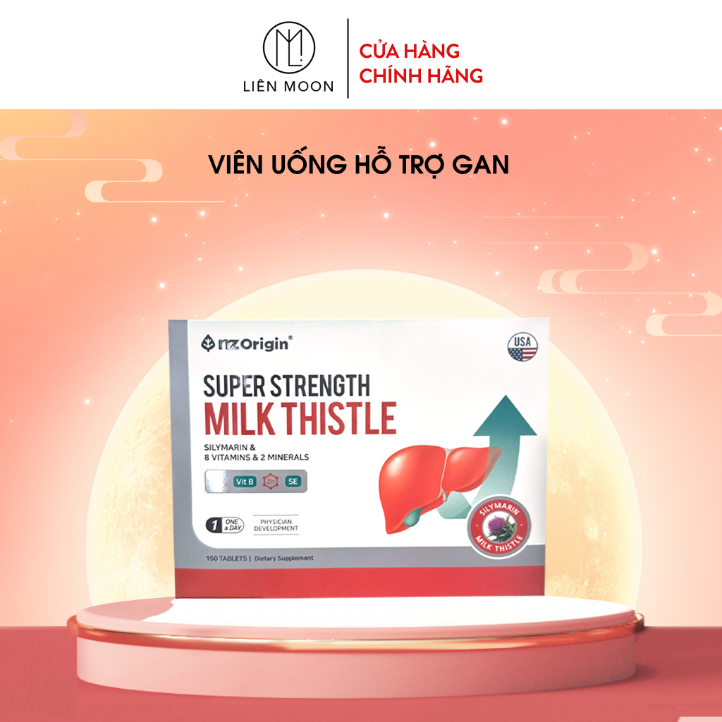 VIÊN UỐNG HỖ TRỢ GAN SUPER STRENGTH MILK THISTLE NZ ORIGIN
