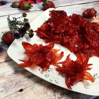 Mứt hoa hồng, atiso đỏ 250gr, trái cây sấy đặc sản đà lạt