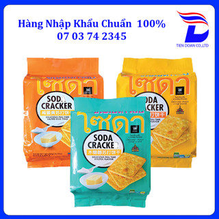 Bánh ăn kiêng SODA cracker ⚡HÀNG NHẬP KHẨU ⚡ Thái Lan dành cho người tiểu đường người già trẻ em