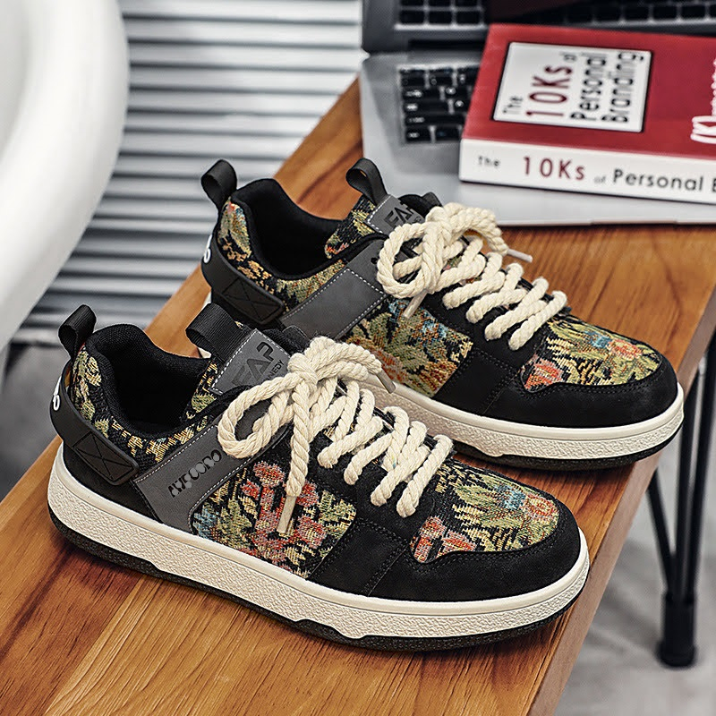 Giày nam thời trang phong cách trẻ trung năng động, màu sắc độc đáo mới lạ, mềm nhẹ êm