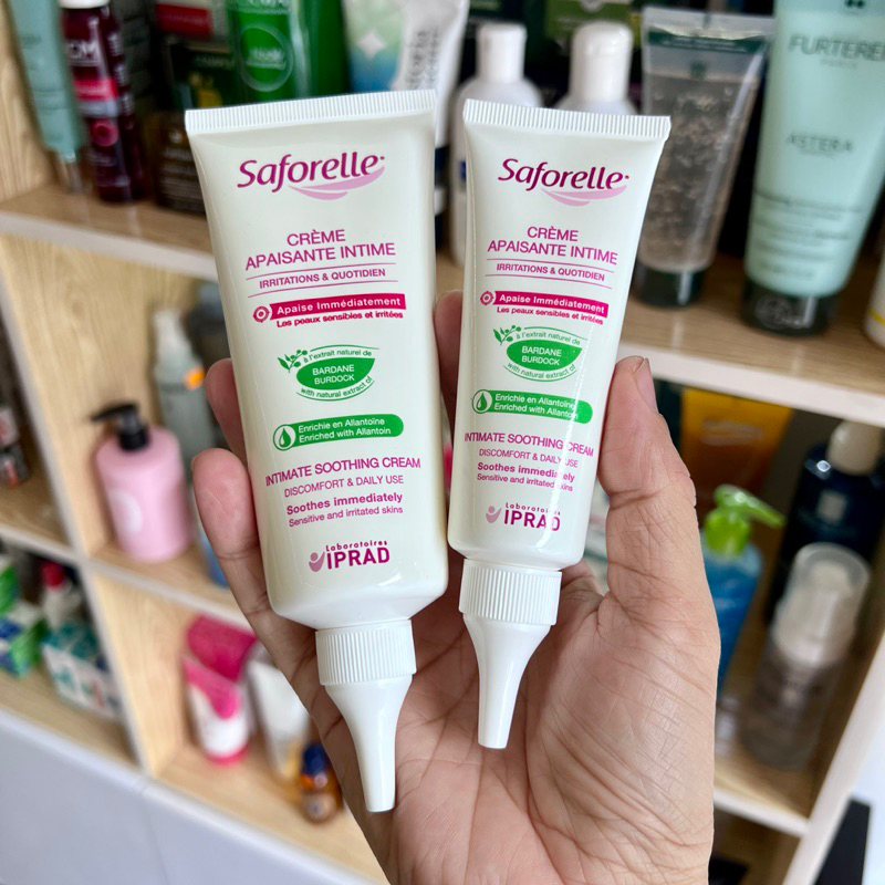 (Dùng được cho bà bầu và trẻ em) Kem bôi phụ khoa Saforelle Soothing Intimate Cream giảm ngứa, kích ứng và dưỡng ẩm