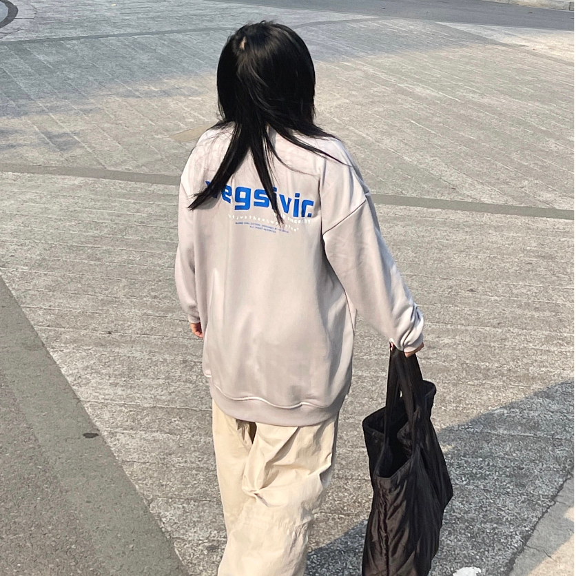 Áo sweater nỉ chân cua Vegsivir - BASIC SS2