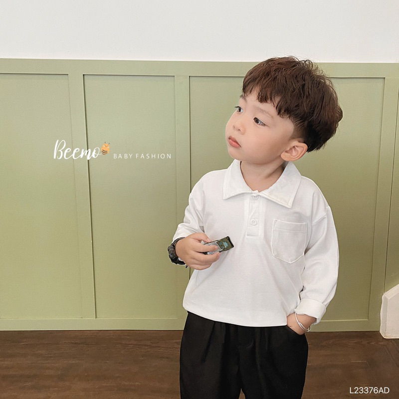 ÁO POLO DÀI TAY TÚI NGỰC CHO NÉ