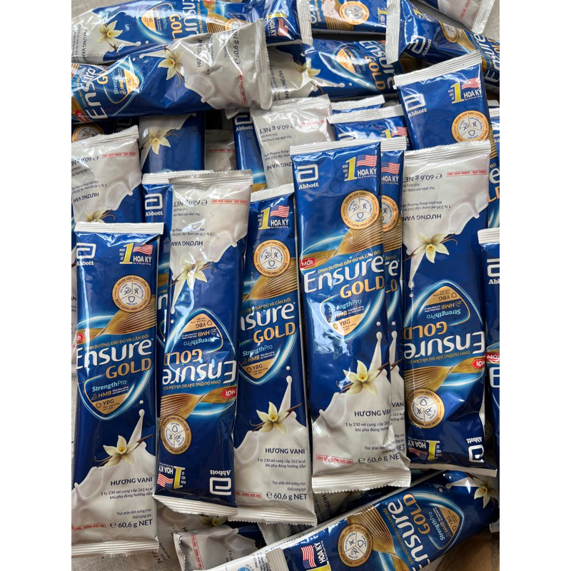 Combo 10 ensure vani mẫu mới date 4/2024