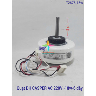 Quạt màn lạnh Điều hòa CASPER AC220V-18W- 6 dây