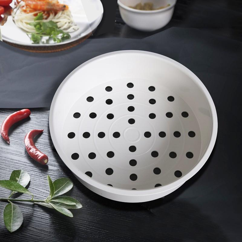 Khay hấp thức an Nhựa Việt Nhật 5615 Siêu Bền Hình Tròn Xửng Hấp Đồ Ăn Tiên Lợi