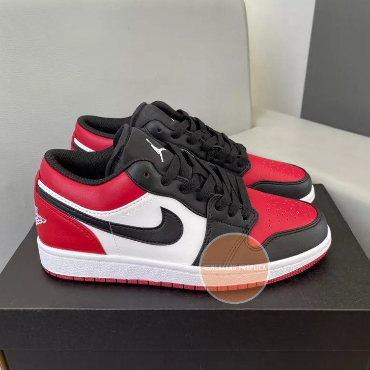 Giày Air Jordan 1 Low Bred Toe - BẢN CAO CẤP | FULLBOX