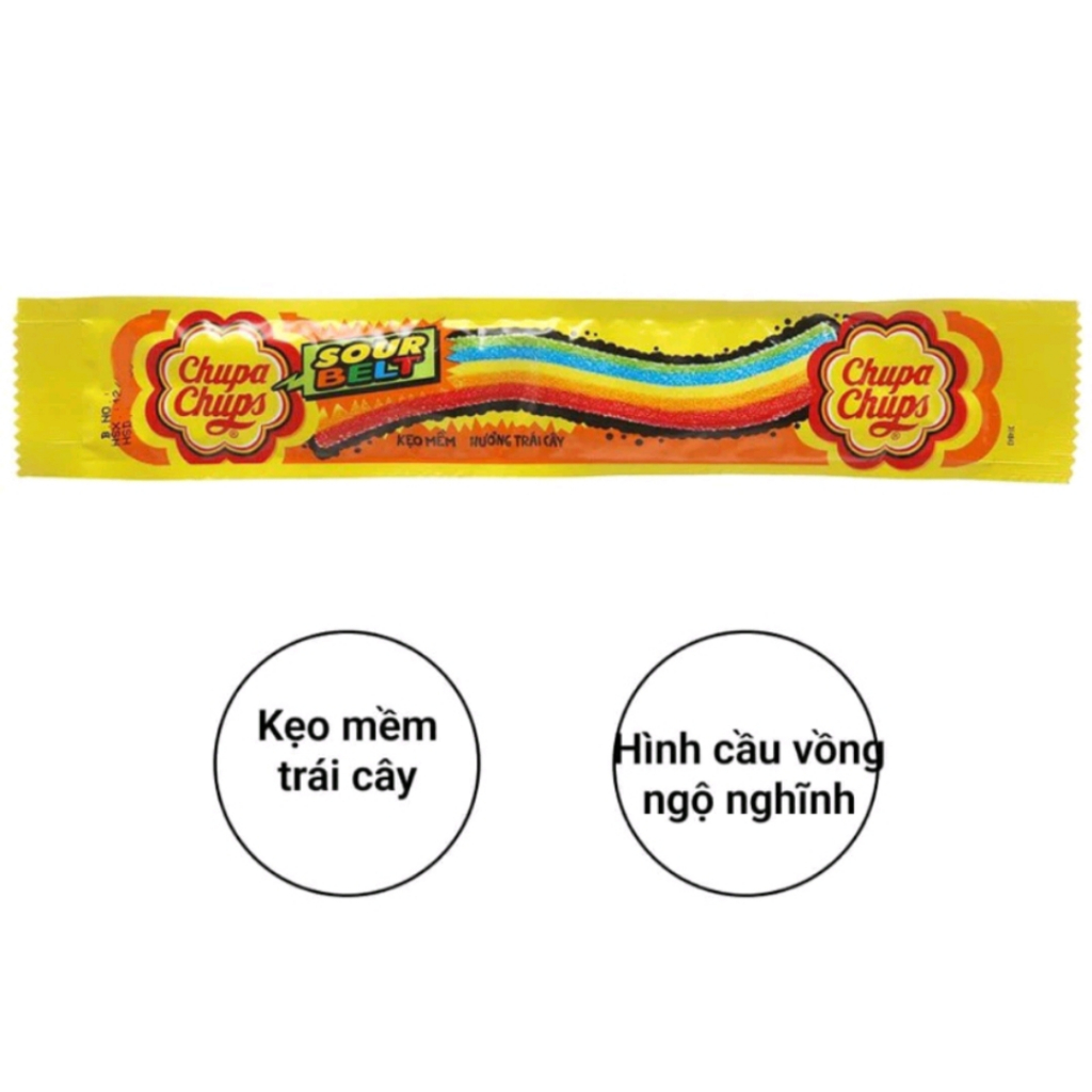 Kẹo dẻo cầu vồng Chupa Chups hương trái cây