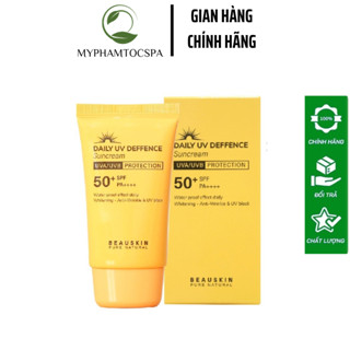 Kem Chống Nắng BEAUSKIN 50ml SPF 50+ PA++++, Nâng Tone, Kiềm Dầu - myphamtocspa