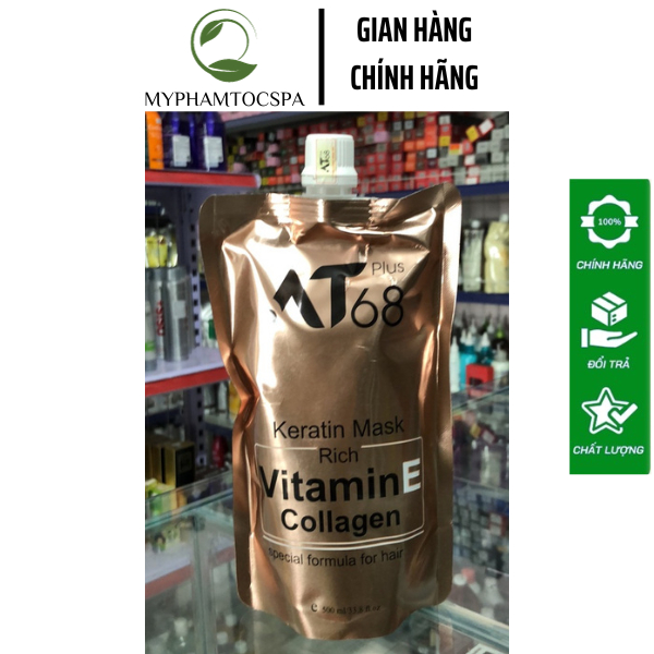 Hấp Collagen Vitamin E AT68 500ML Myphamtocspa