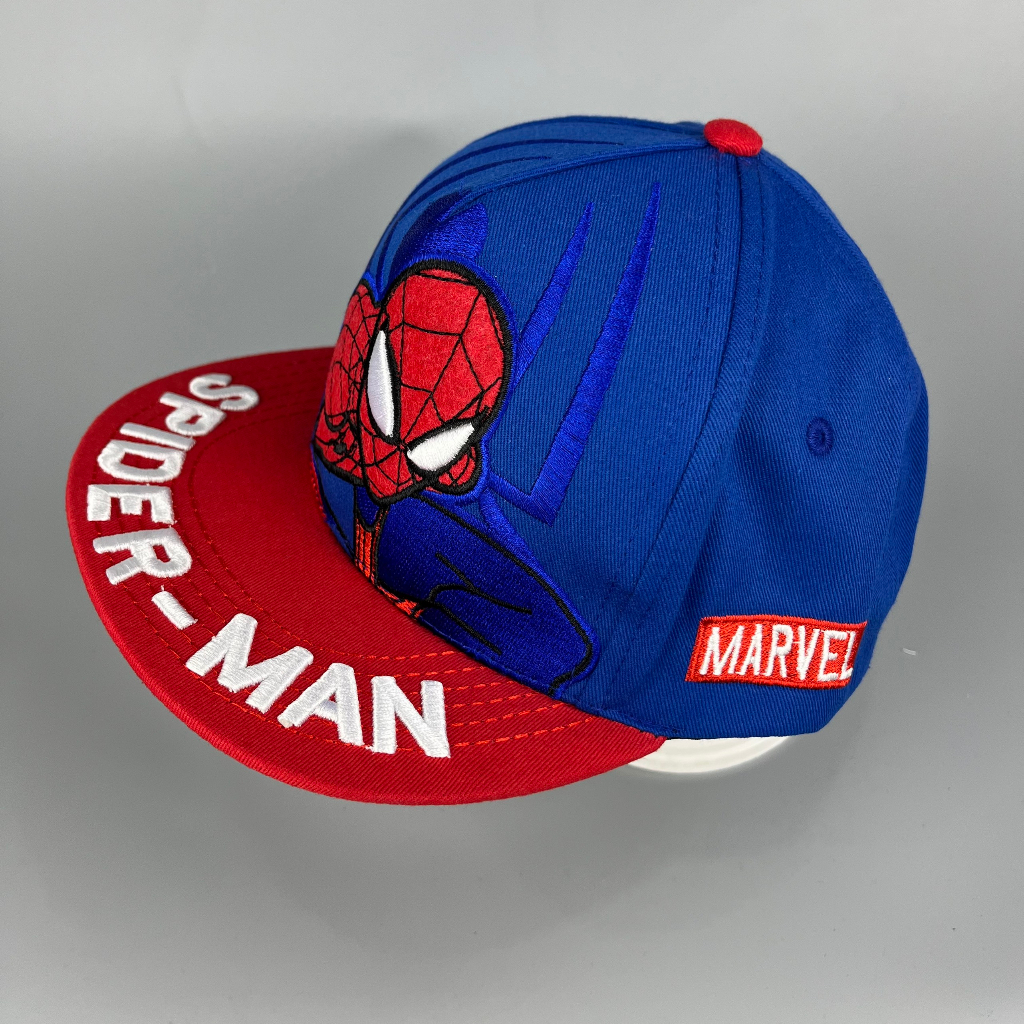 HÀNG XỊN  NÓN HIPHOP SPIDERMAN THÊU FULL CHO BÉ TRAI