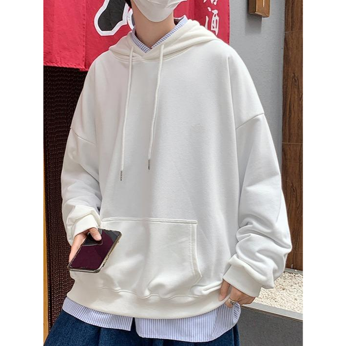 Áo hoodie unisex nỉ bông mềm mịn, form rộng , OGADIN NI01