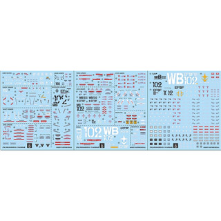 Đề can - Decal nước Perfect Grade Unleashed PGU RX-78-2