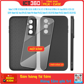 Phôi ốp lưng kính in chuyển nhiệt, in uv, phôi ốp da, phôi 2d realme 10,9,8,7,6,5,4,3,2...