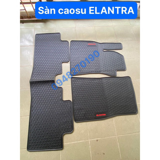 Thảm lót sàn cao su xe elantra 2016 2017 2018 2019 2020 hàng ko mùi