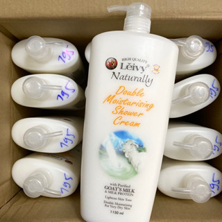   Hoàn tiền 100% nếu hàng giả  Sữa Tắm Sữa Con Dê Leivy Naturally Malay Chữ Vàng Dưỡng Trắng Cấp Ẩm Da Mịn Màng 1150ML 