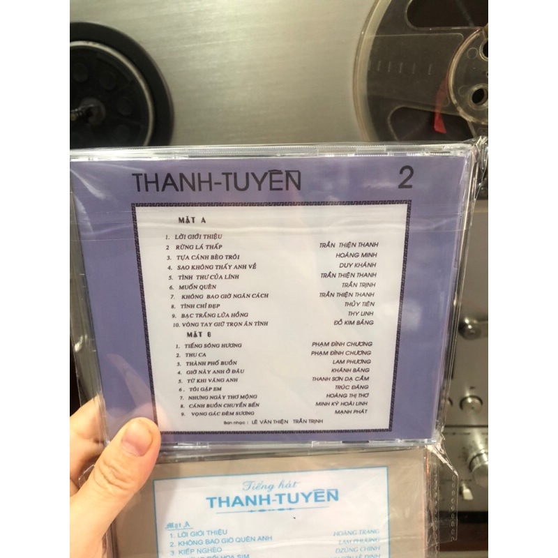 Combo thanh tuyền 1,2 /4cd  - thanh tuyền 1và 2 kgoong thể thiếu cho các bác yêu nhạc  trước 75   2 chương trình /4cd