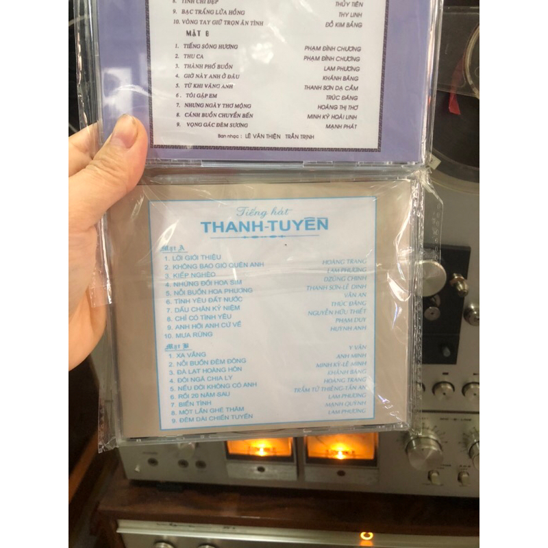 Combo thanh tuyền 1,2 /4cd  - thanh tuyền 1và 2 kgoong thể thiếu cho các bác yêu nhạc  trước 75   2 chương trình /4cd