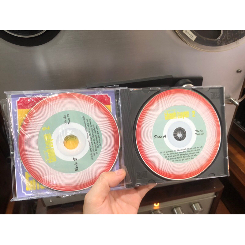 Combo thanh tuyền 1,2 /4cd  - thanh tuyền 1và 2 kgoong thể thiếu cho các bác yêu nhạc  trước 75   2 chương trình /4cd