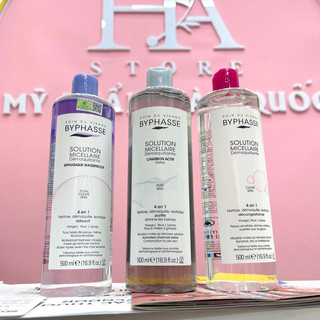 Nước Tẩy Trang Byphasse Solution Micellaire Face 500ml
